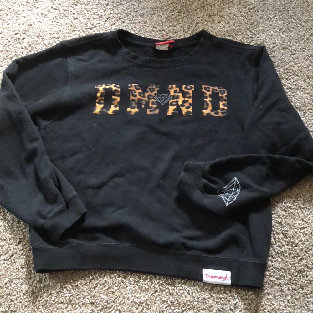 Cheetah Diamond Sweatshirt